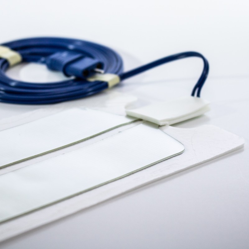 Placa de retorno desechable adulto con cable para unidades de electrocirugía