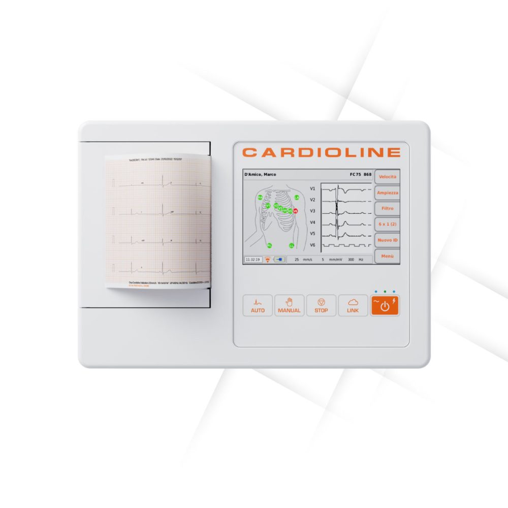 Electrocardiógrafo 100L de 12 Derivaciones | CARDIOLINE