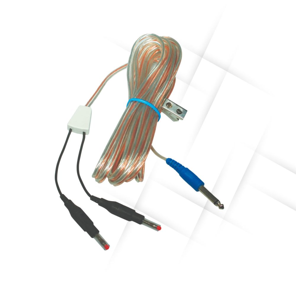 Cable de conexión para placas reutilizables para cirugía con Acople tipo Universal