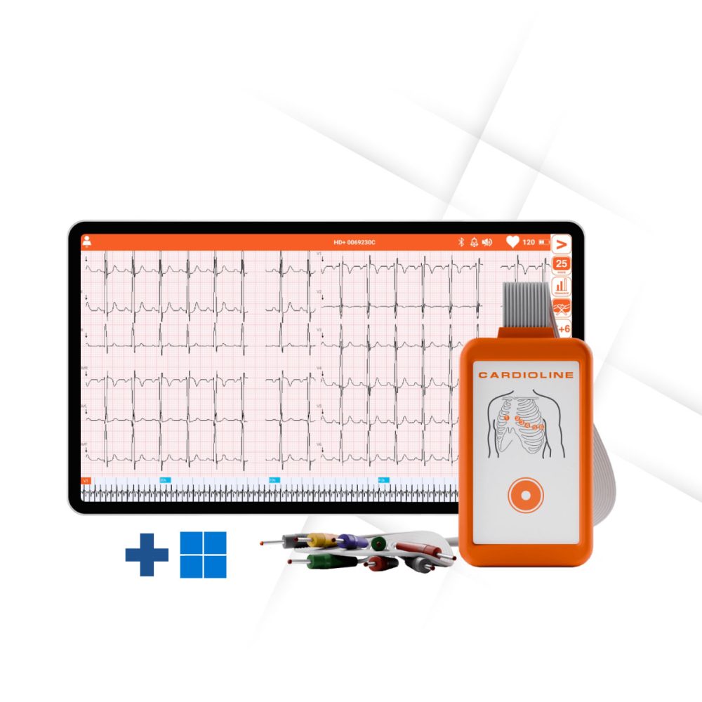 ECG Touch Hd + Windows + 12 Derivaciones | CARDIOLINE